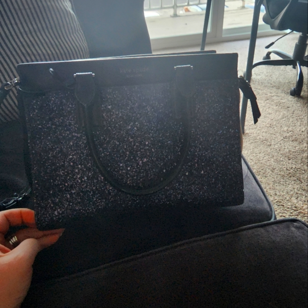 Blue sparkle Kate Spade